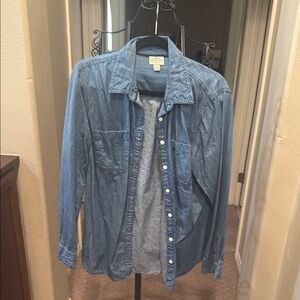 Blue Denim Men's Shirt